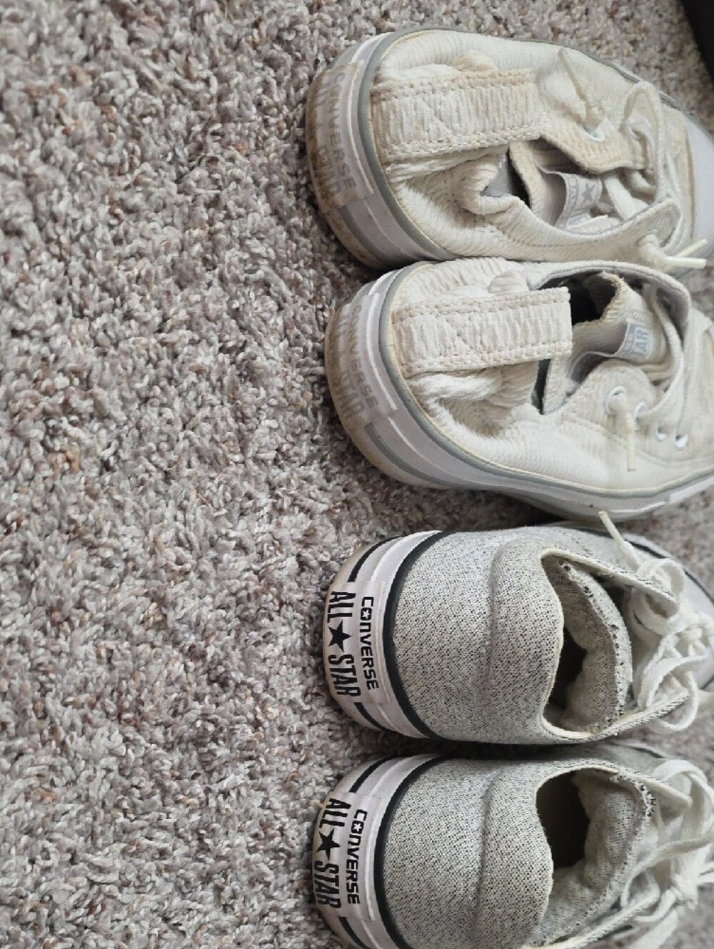 Converse Womens White Low-Top Sneakers Duo - Picture 5 of 5